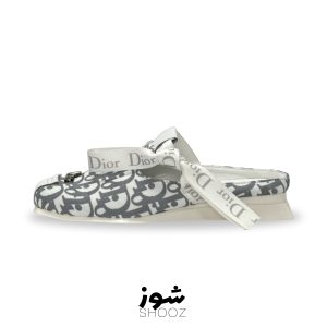 صندل دیور طوسی سفید زنانه