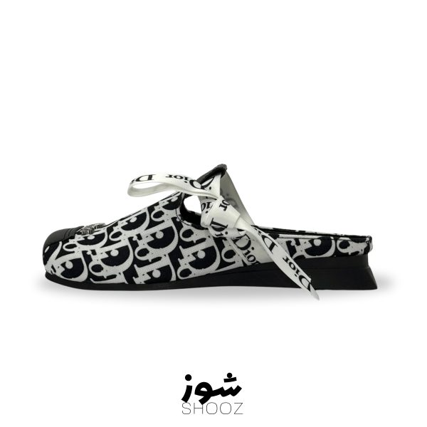 صندل دیور مشکی سفید زنانه